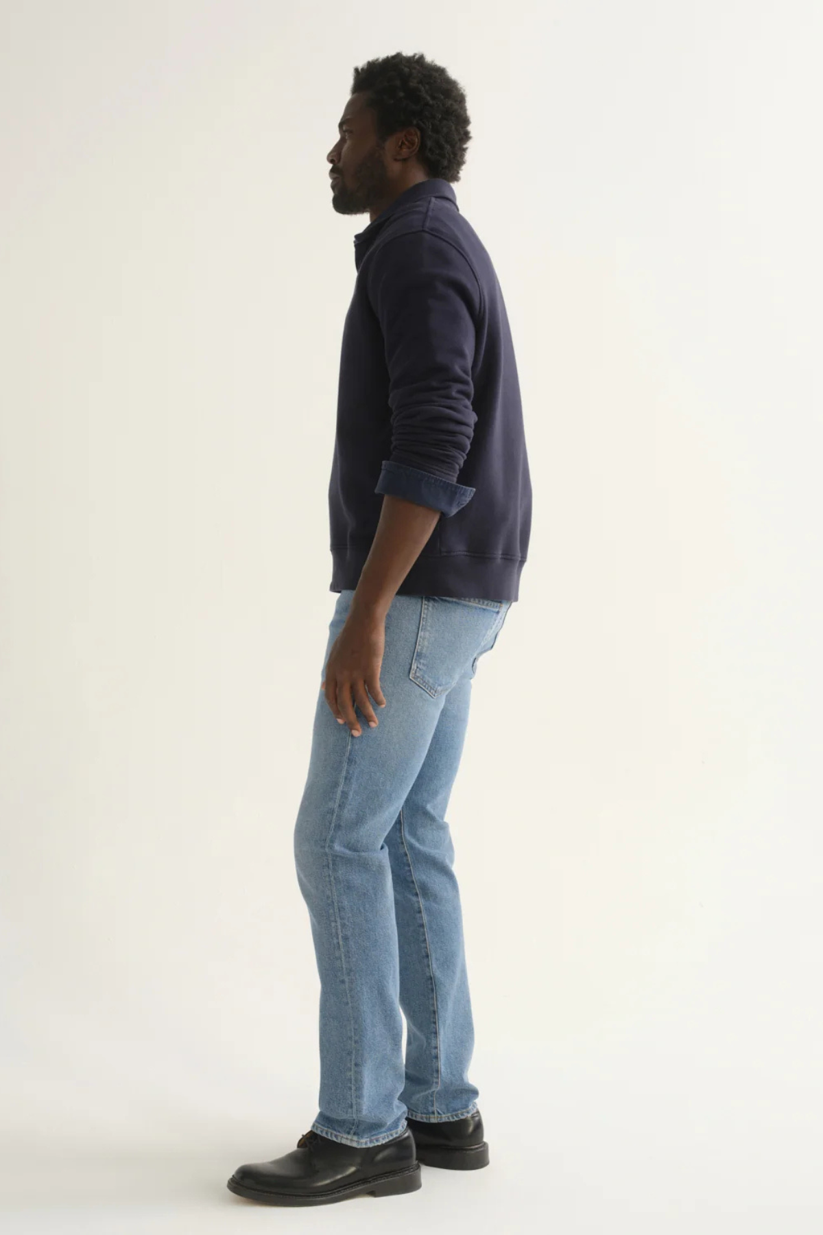 Citizens of Humanity Men's Rugby Pullover - Navy