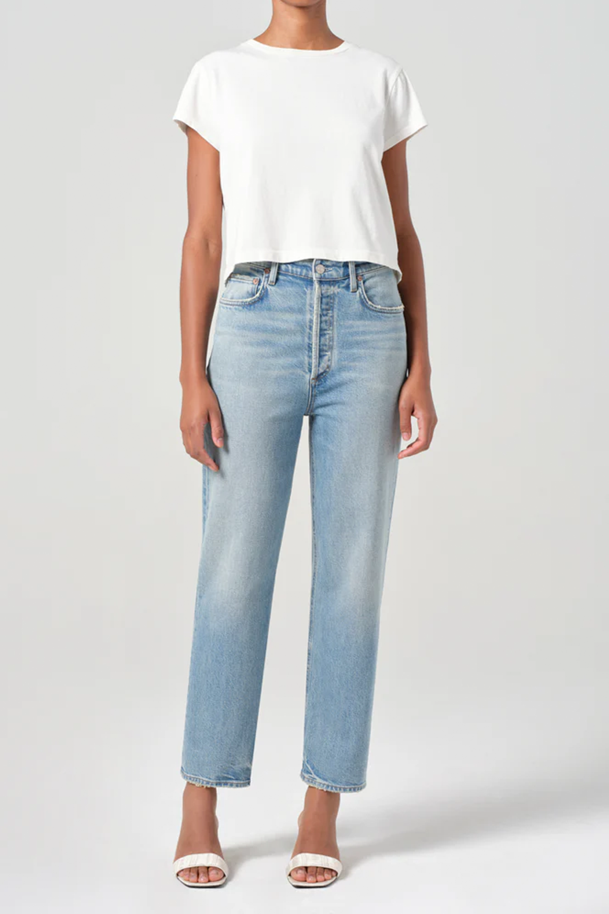 Agolde 90's Pinch Waist Crop Jeans