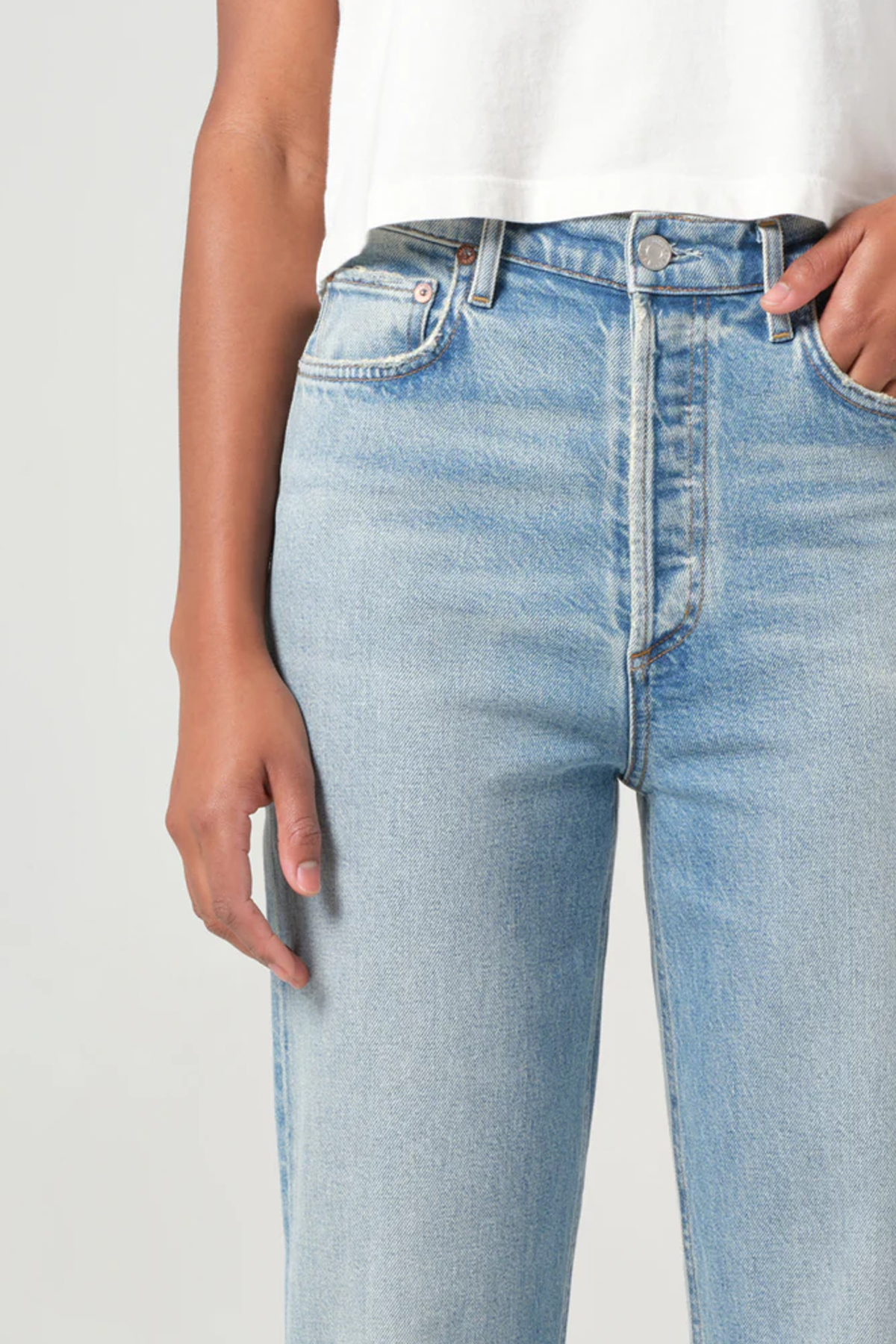 Agolde 90's Pinch Waist Crop Jeans