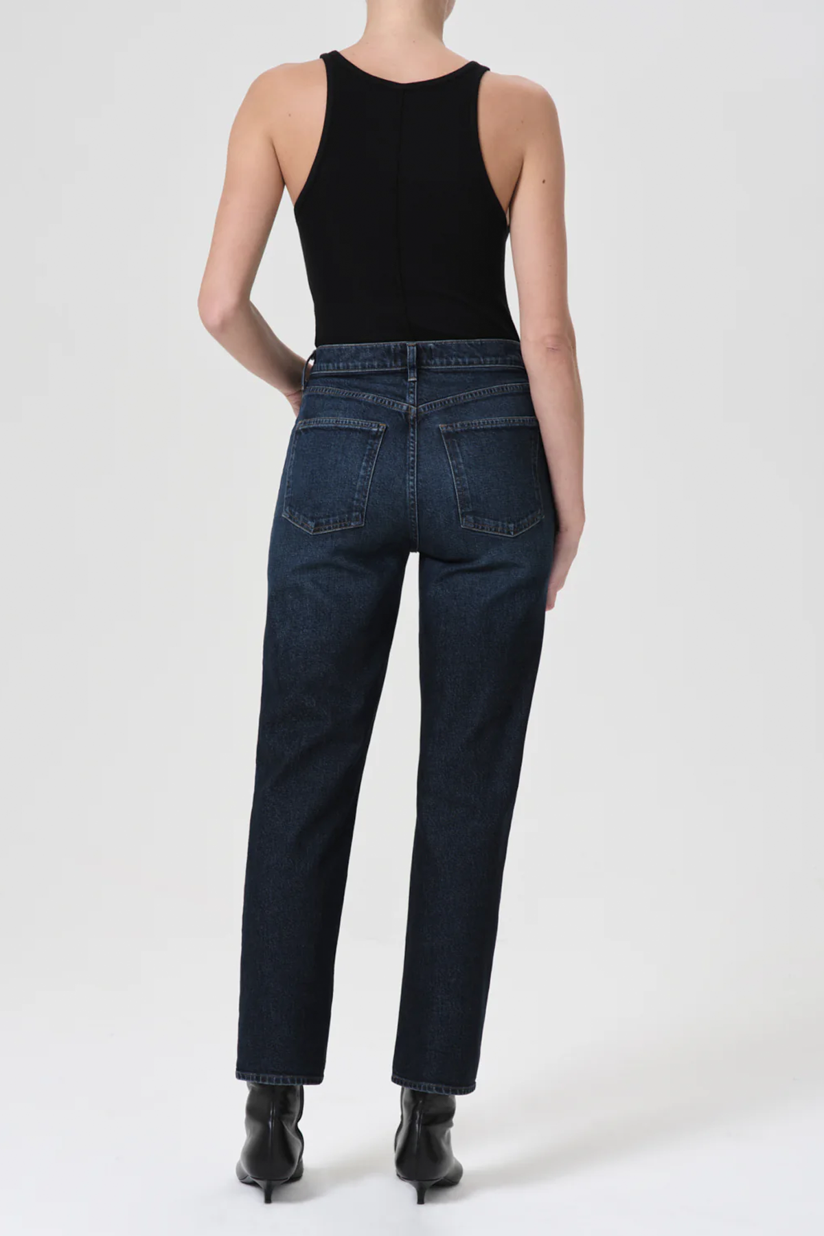 Agolde High Rise Stovepipe Jeans