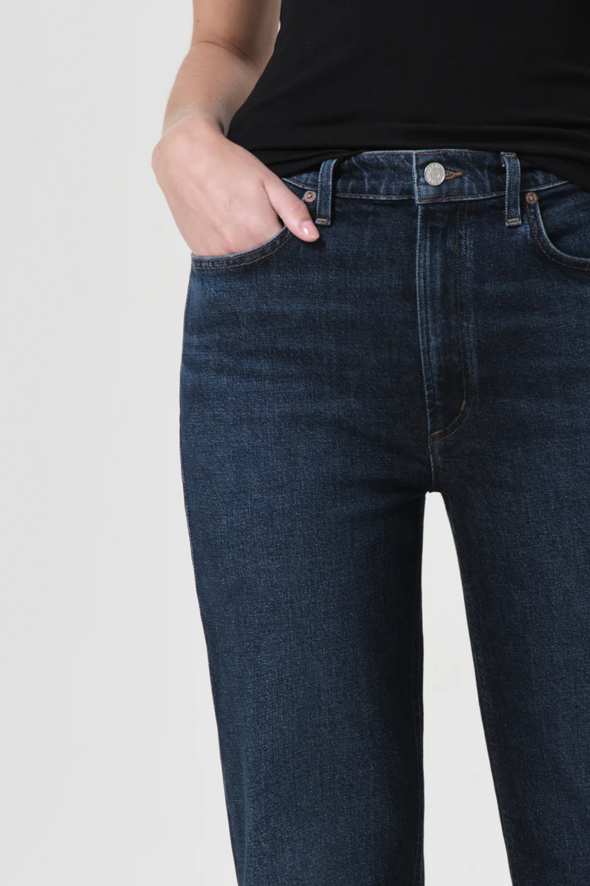 Agolde High Rise Stovepipe Jeans