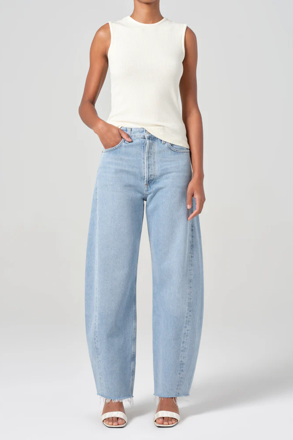 Agolde Luna Pieced Jeans