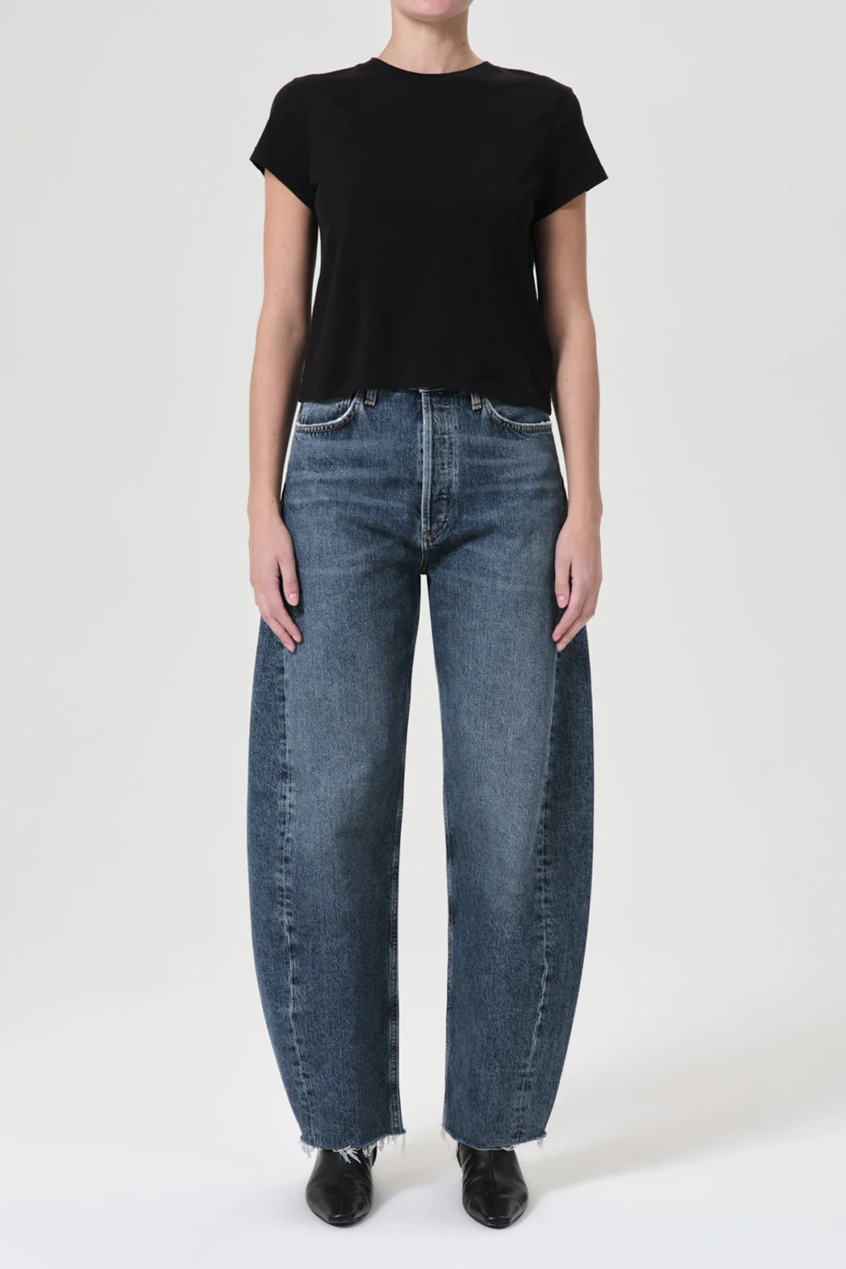 Agolde Luna Pieced Jeans