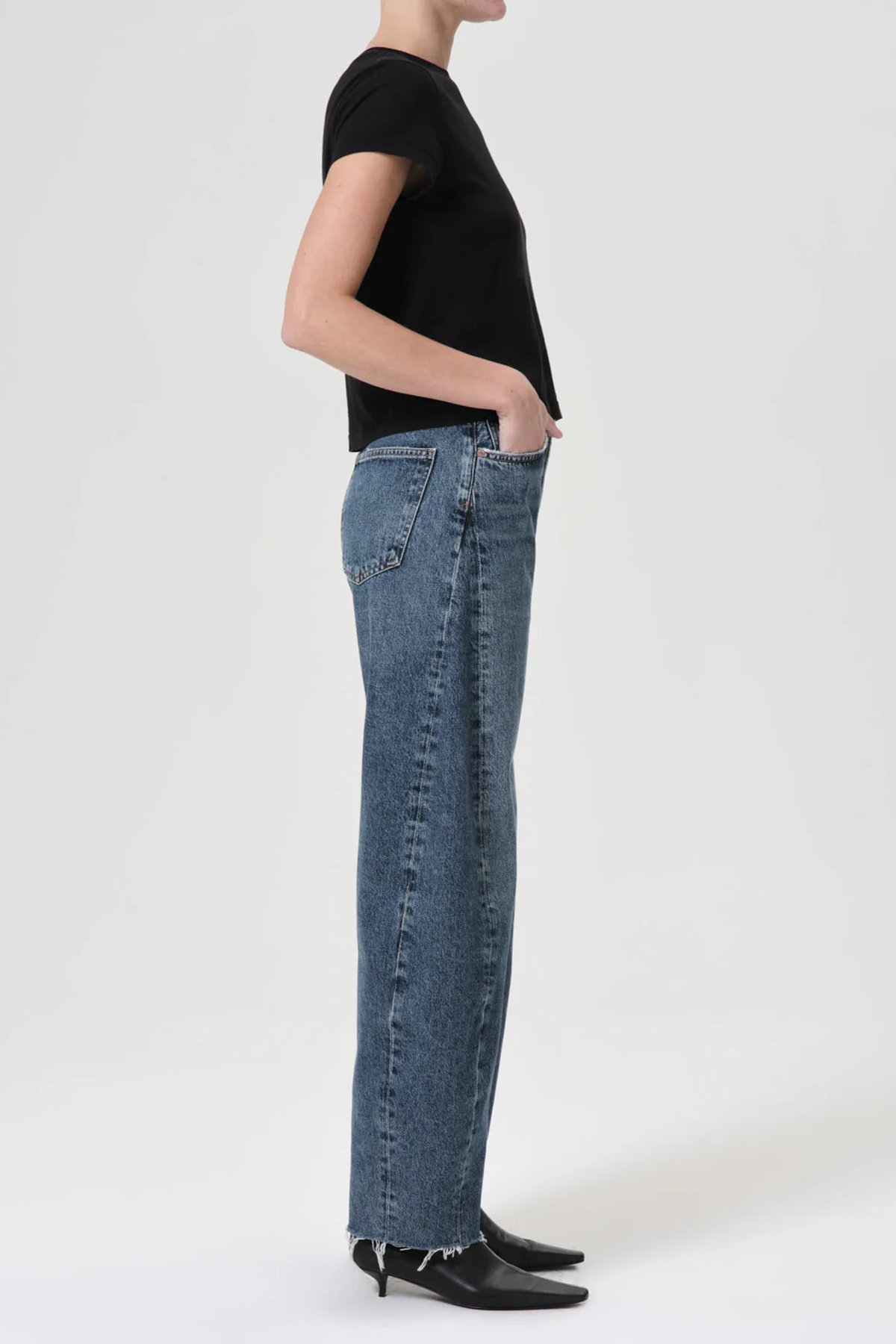 Agolde Luna Pieced Jeans