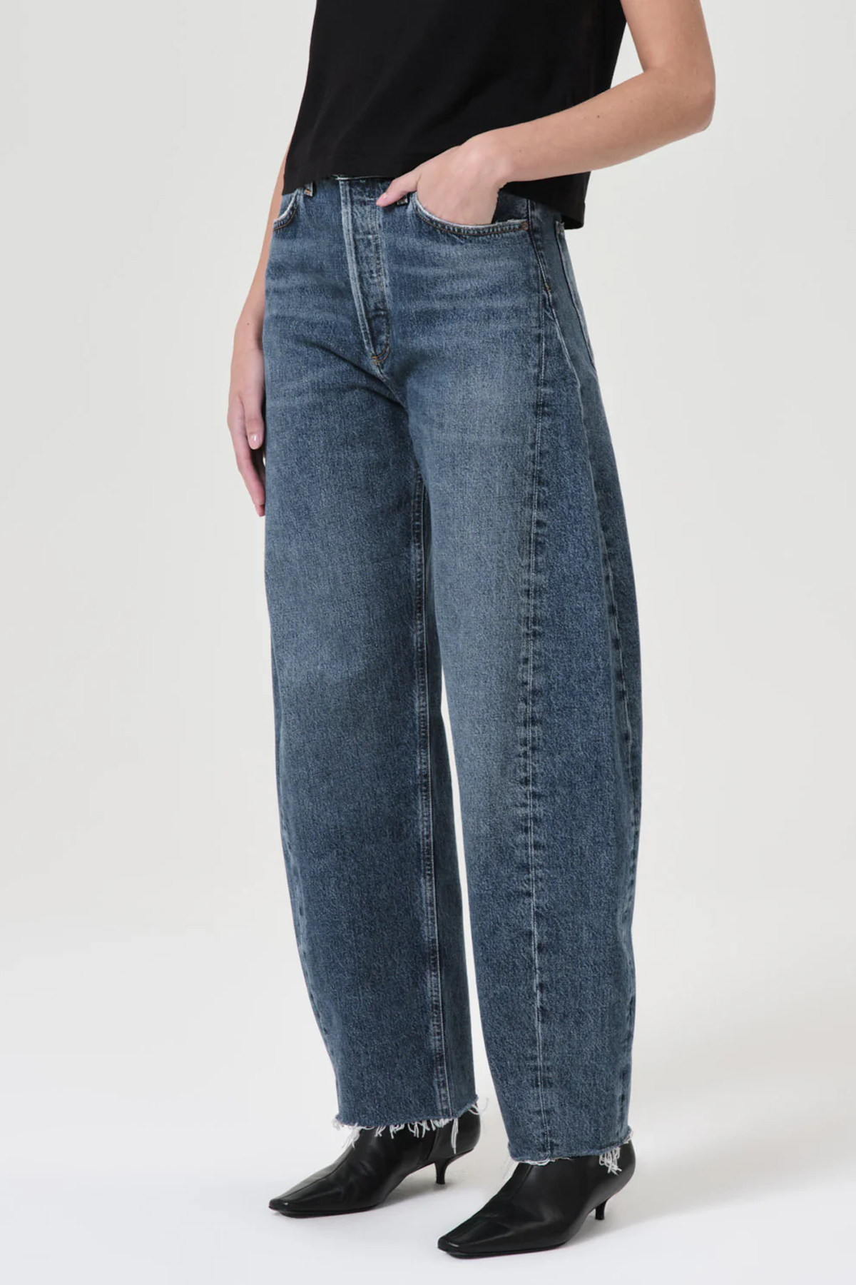 Agolde Luna Pieced Jeans