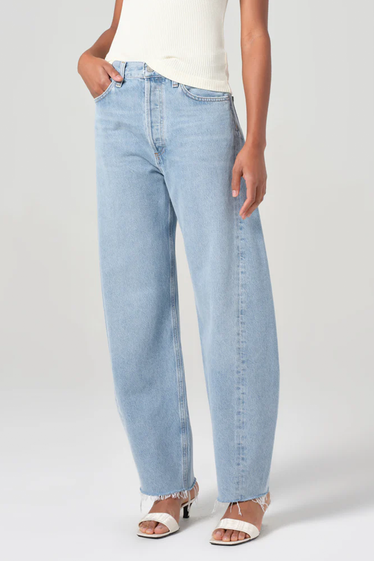 Agolde Luna Pieced Jeans