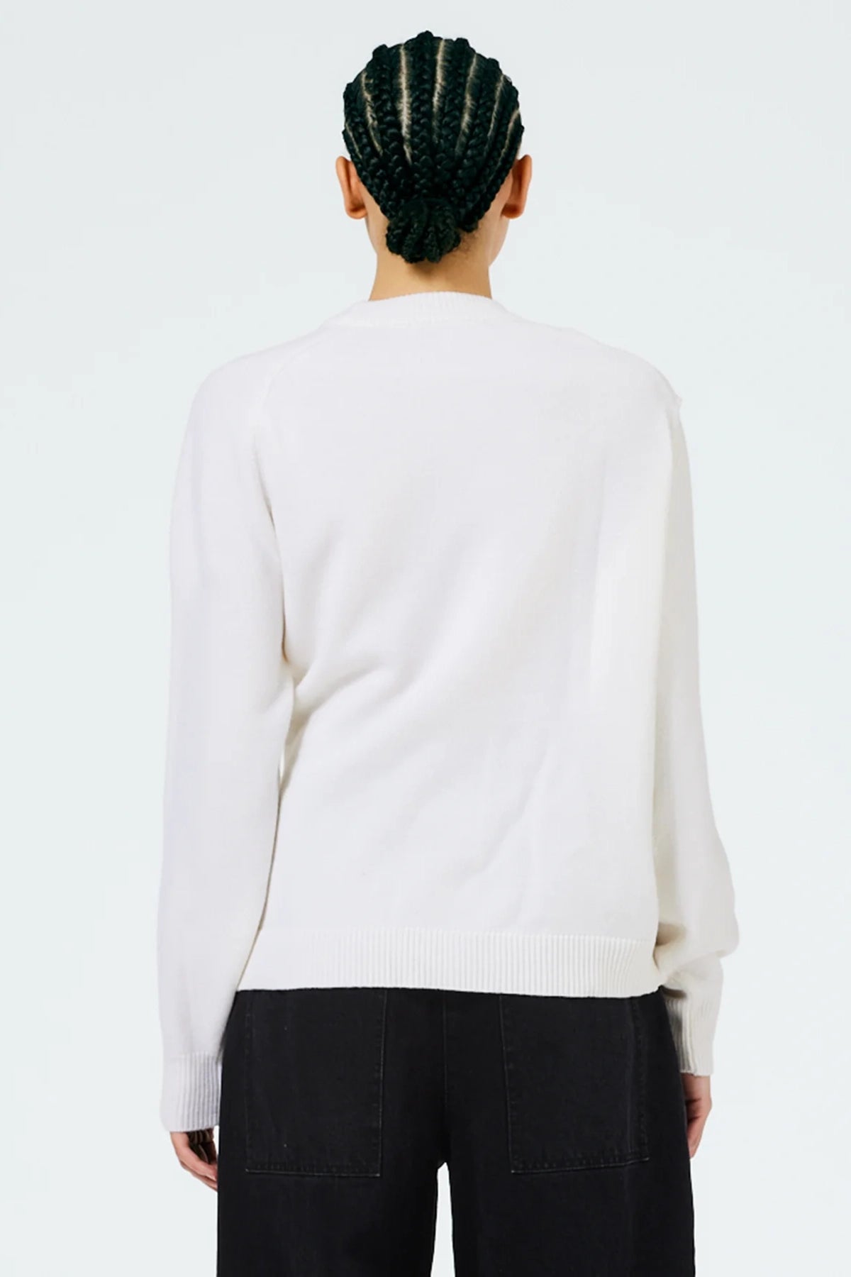 Tibi Airy Extrafine Wool Blair Pullover