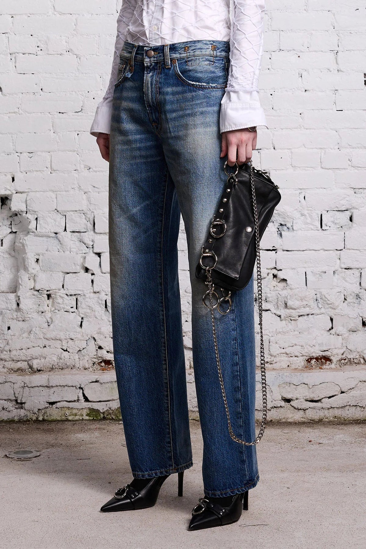 R13 Alice Slim Straight-Leg Jean