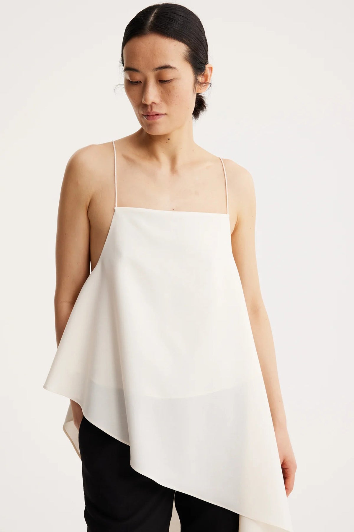 Róhe Asymmetric Strap Top