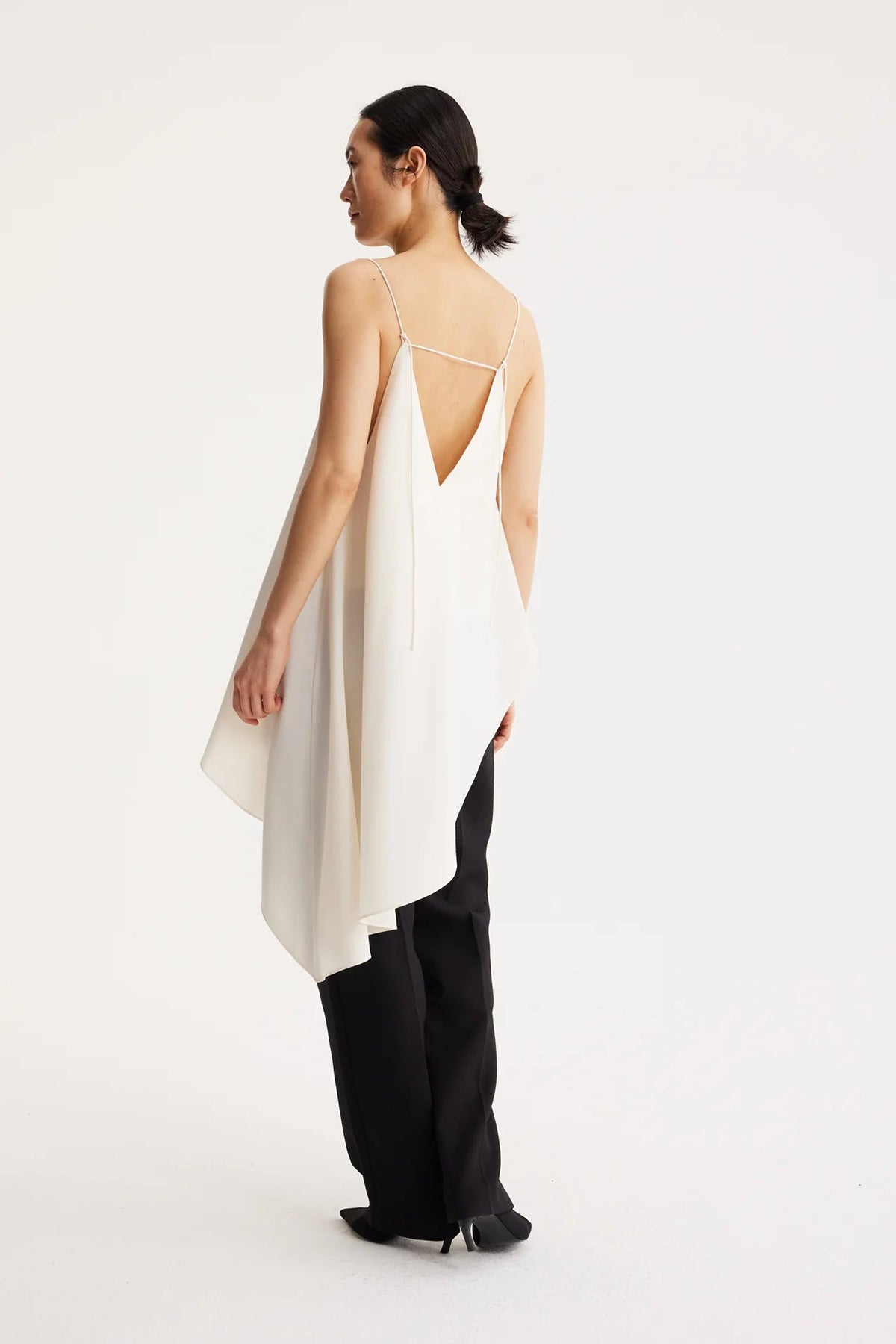 Róhe Asymmetric Strap Top