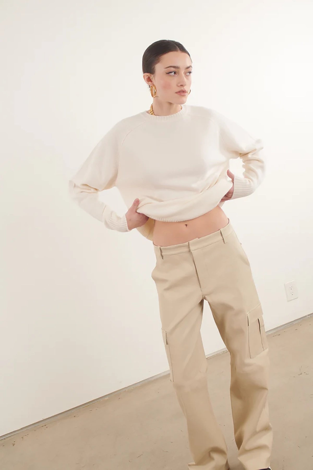 SPRWMN Baggy Lowrise Cargo Pants