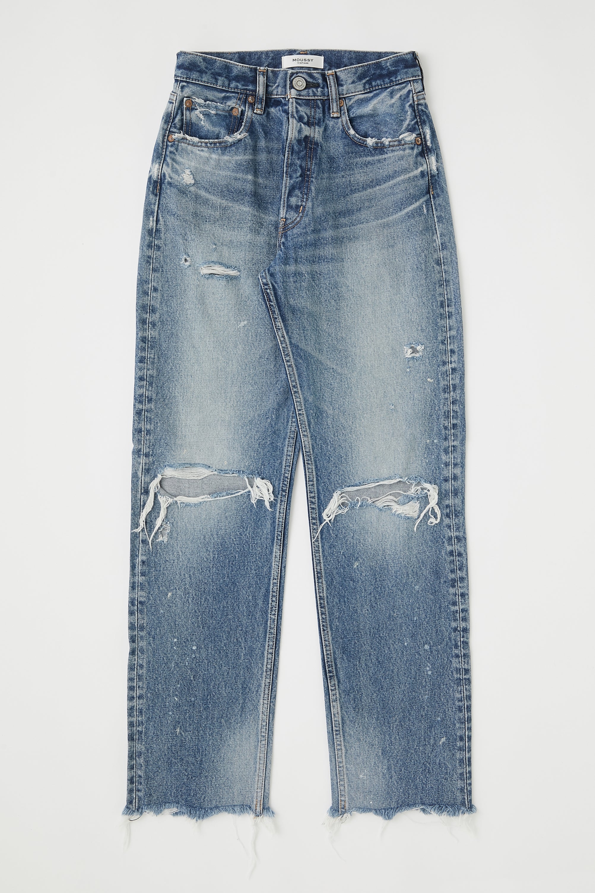 Moussy Odessa Wide Straight Jeans