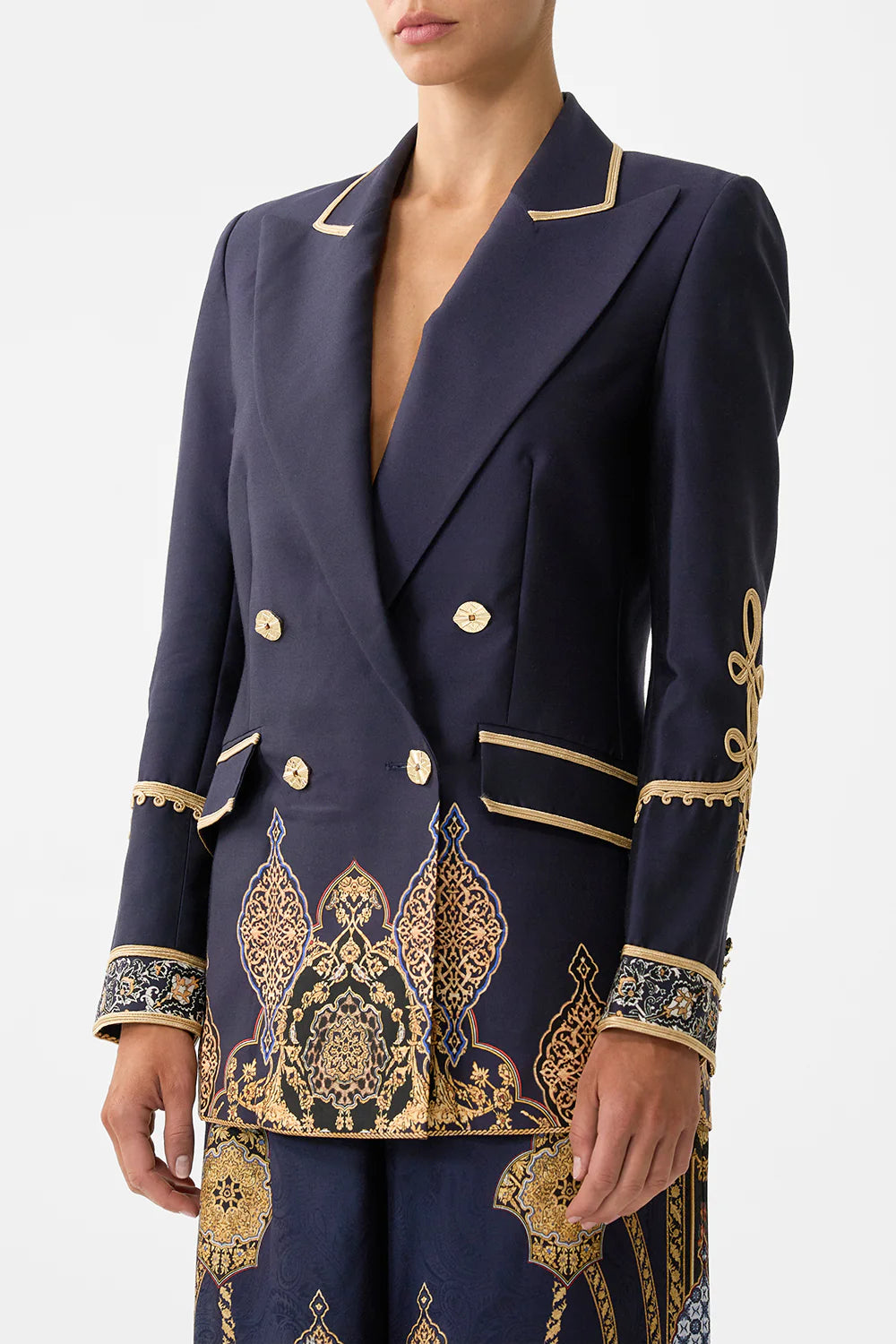Camilla Double Breasted Suit Jacket