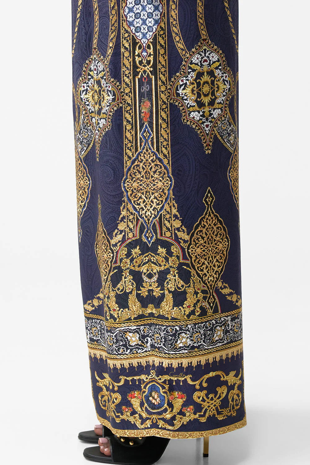 Camilla Wide Leg Waisted Pant