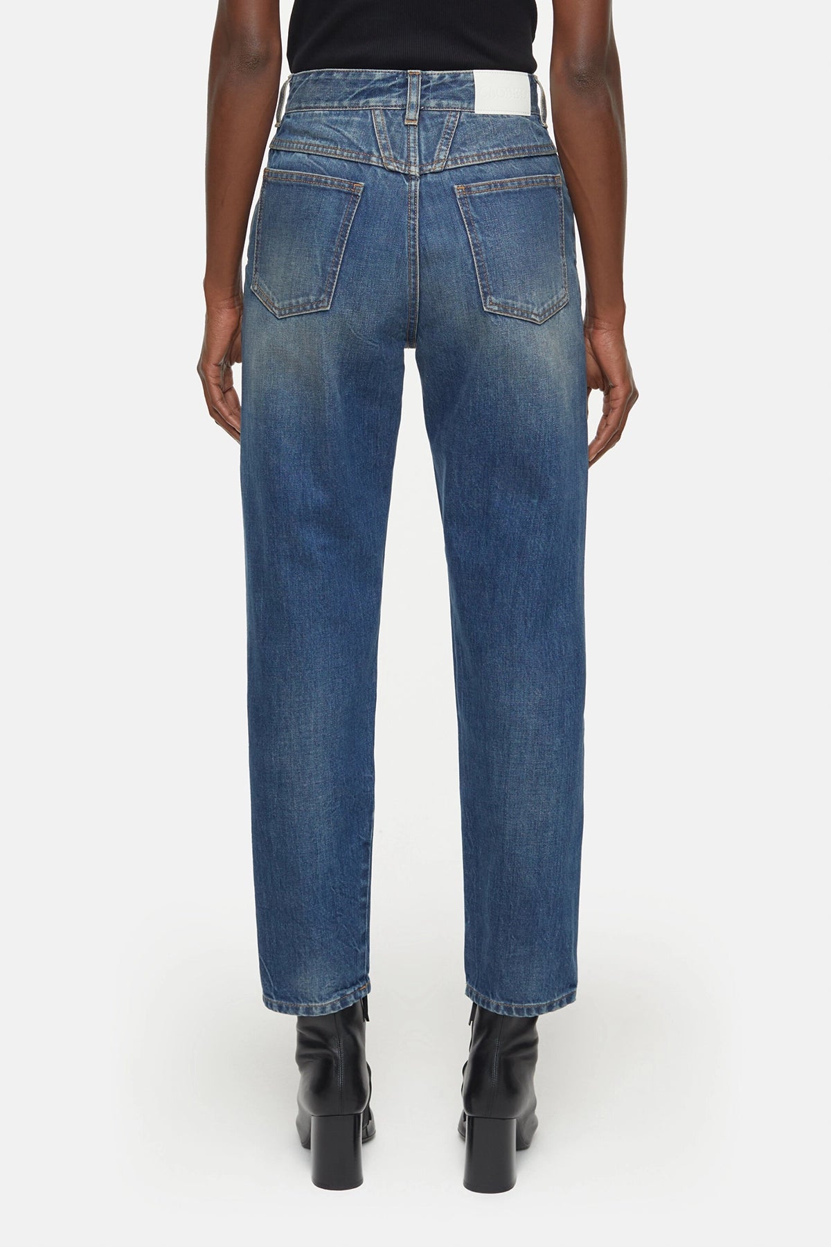 Closed Pedal Pusher Jeans