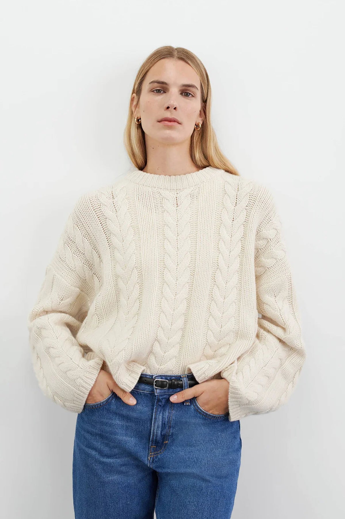 Soft Goat Chunky Cable Knit