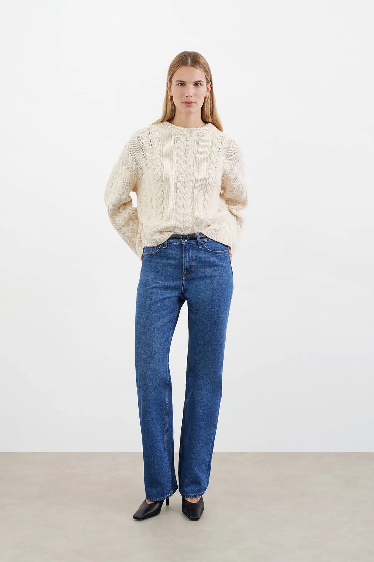 Soft Goat Chunky Cable Knit