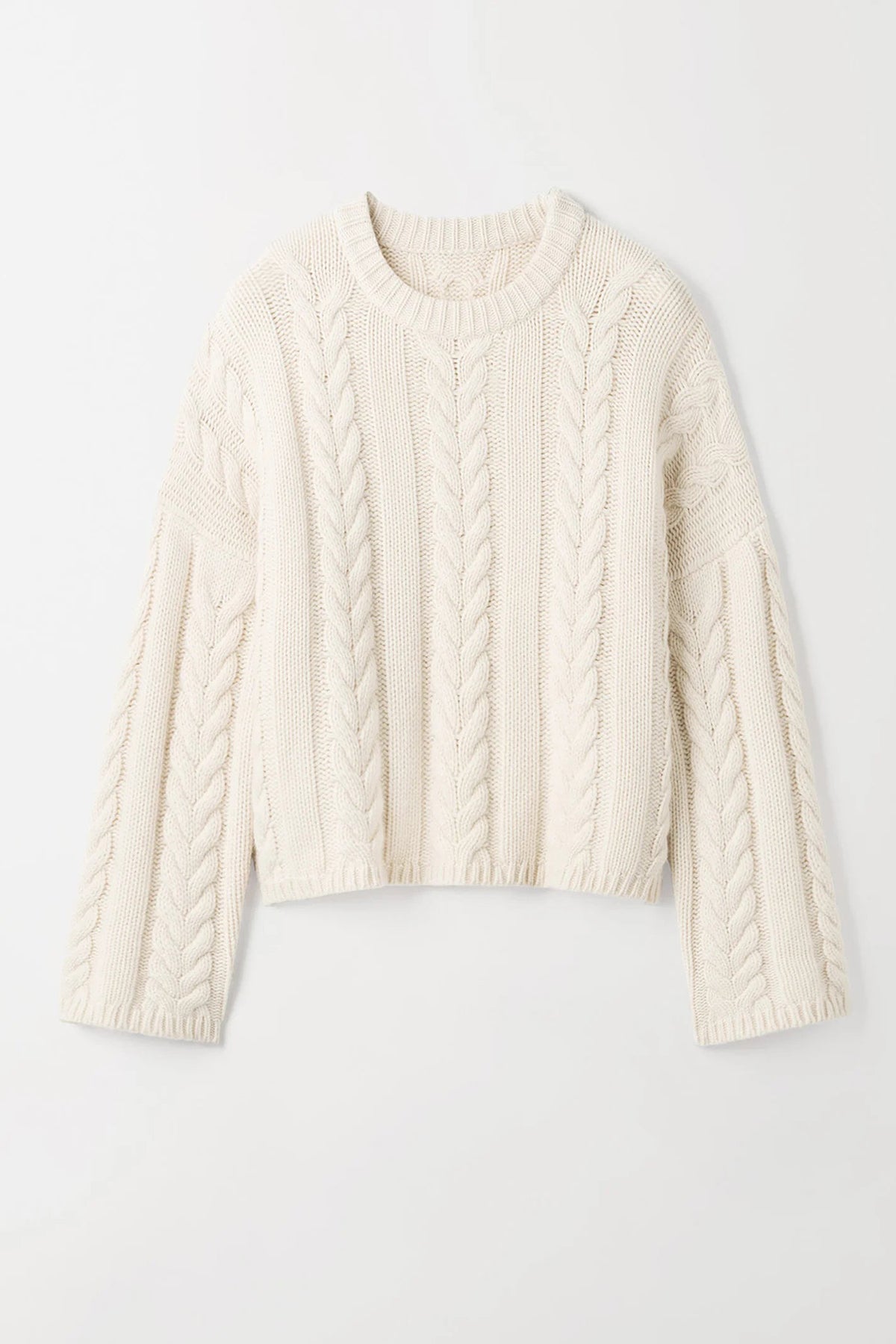 Soft Goat Chunky Cable Knit