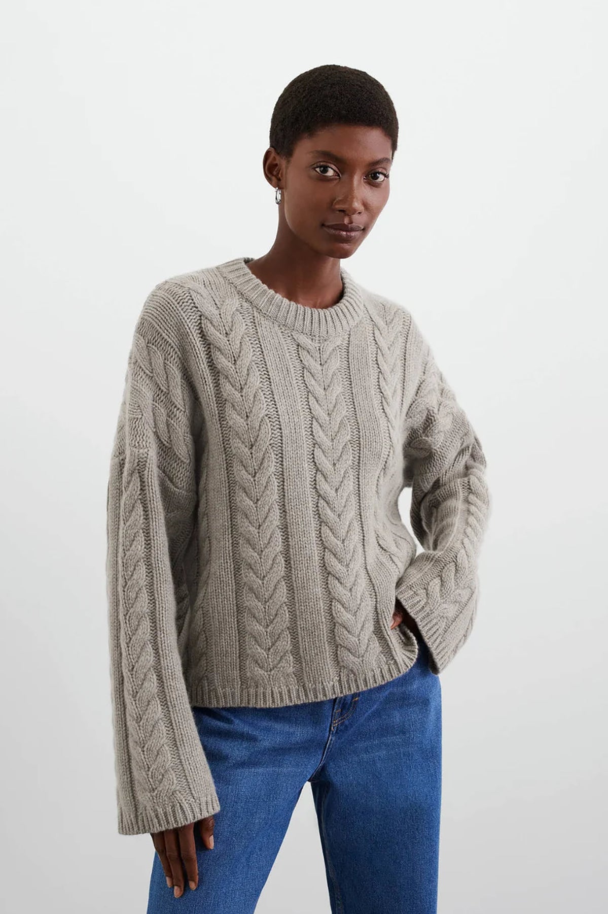 Soft Goat Chunky Cable Knit