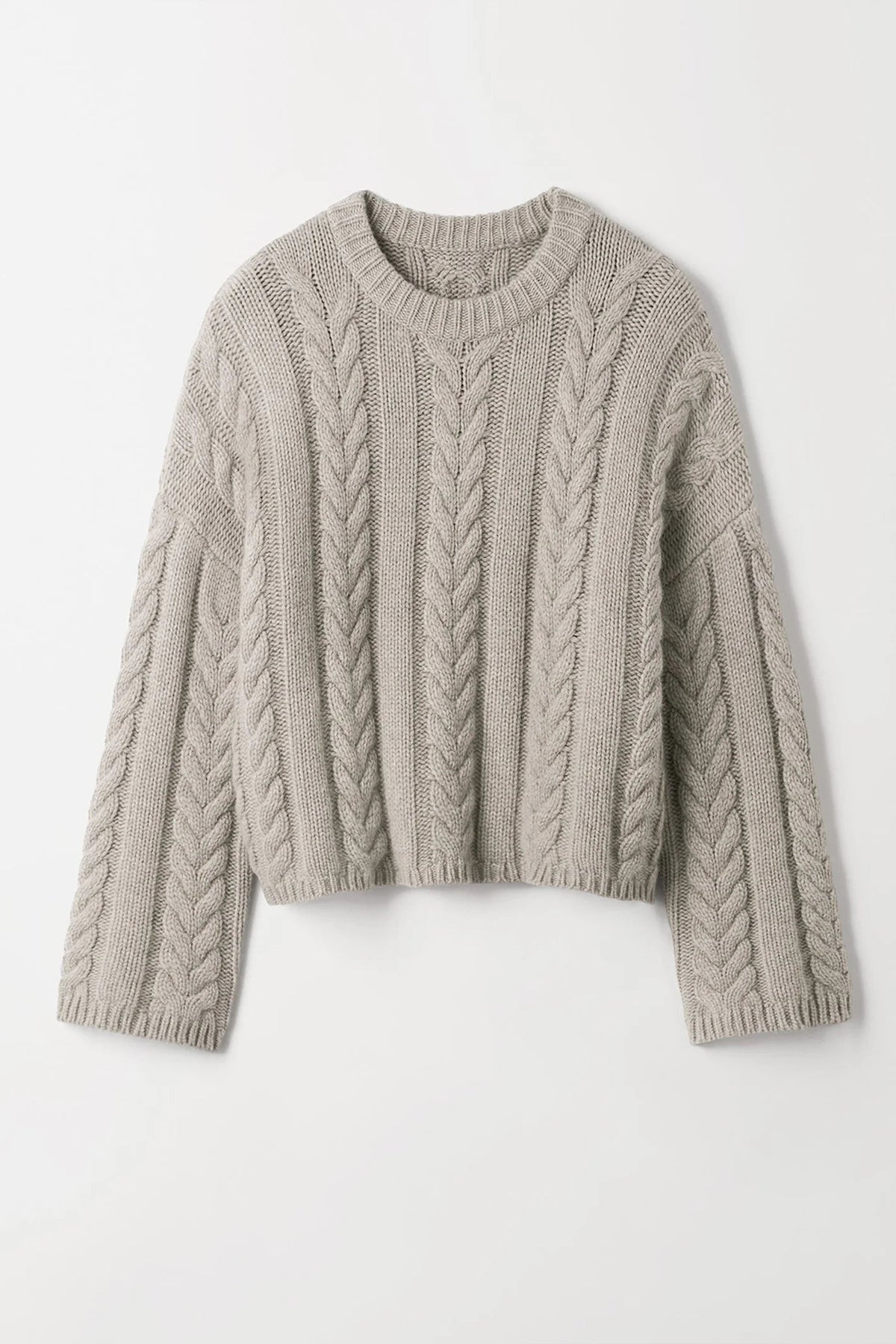 Soft Goat Chunky Cable Knit