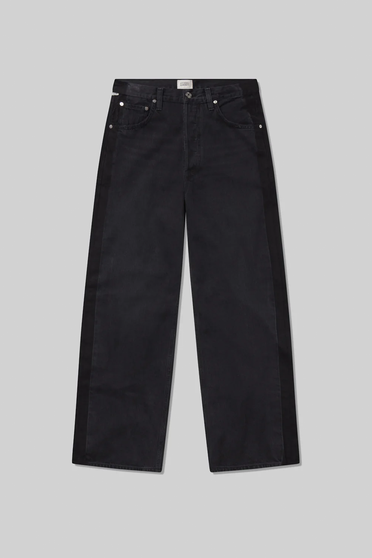 Citizens of Humanity Ayla Baggy With Tuxedo Stripe Jeans