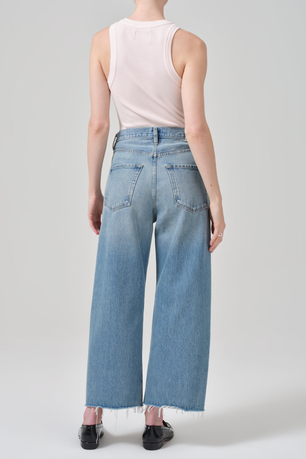 Citizens of Humanity Ayla Raw Hem Crop Jeans