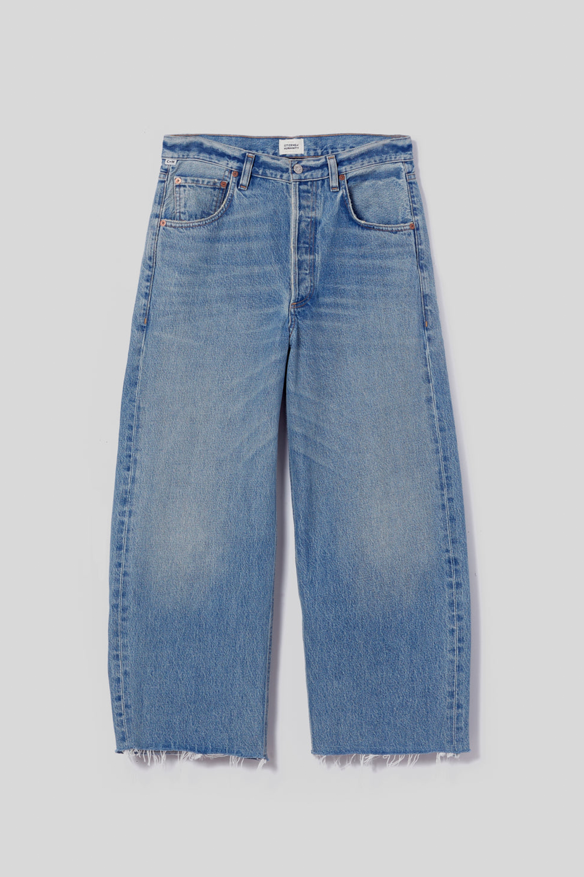 Citizens of Humanity Ayla Raw Hem Crop Jeans