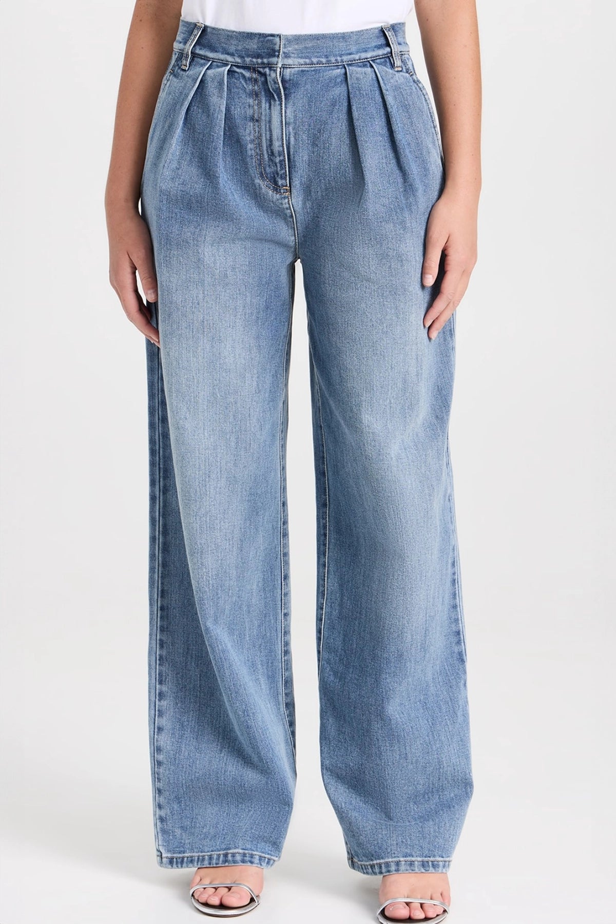 Tibi Classic Wash Stella Full Length Pant