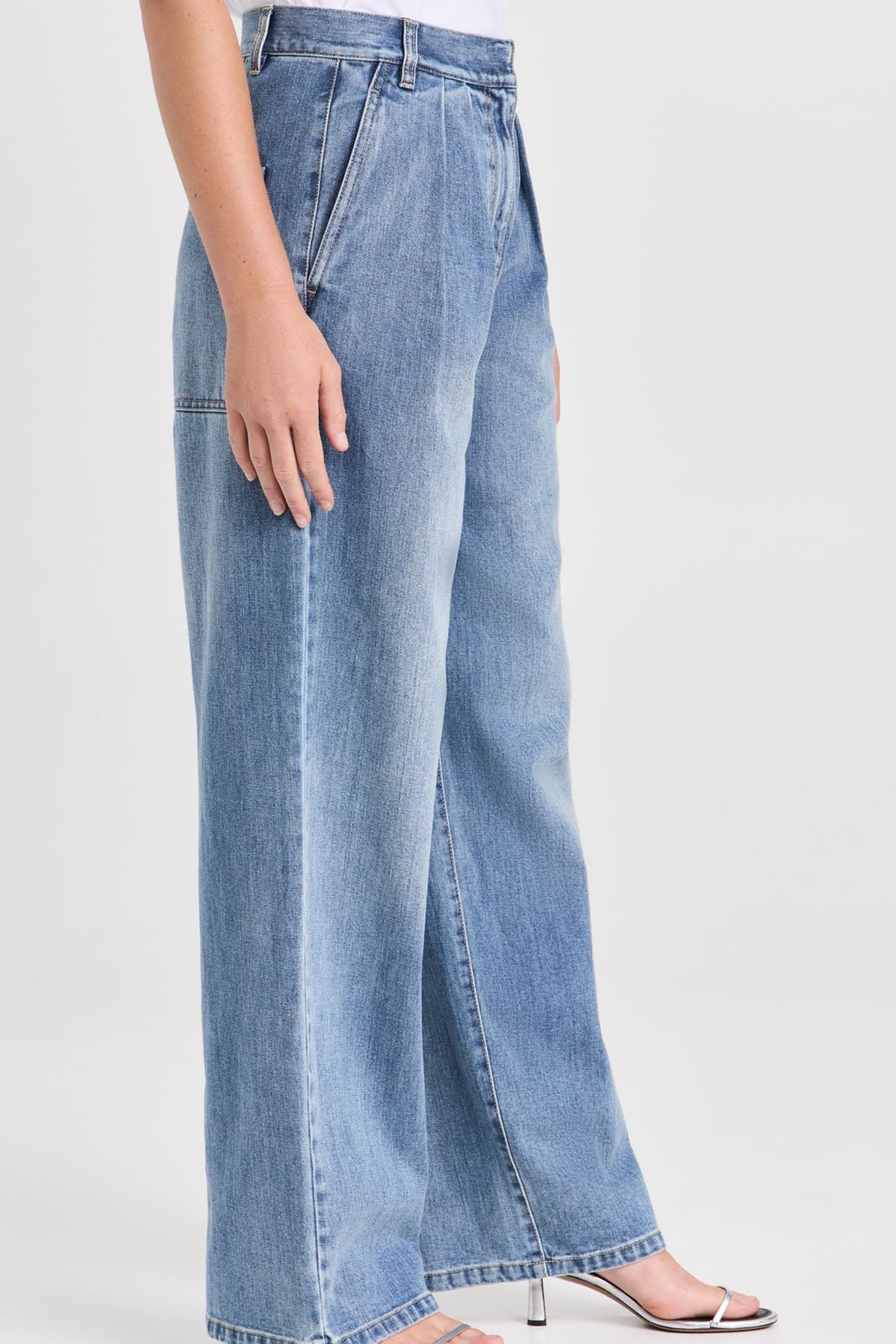 Tibi Classic Wash Stella Full Length Pant