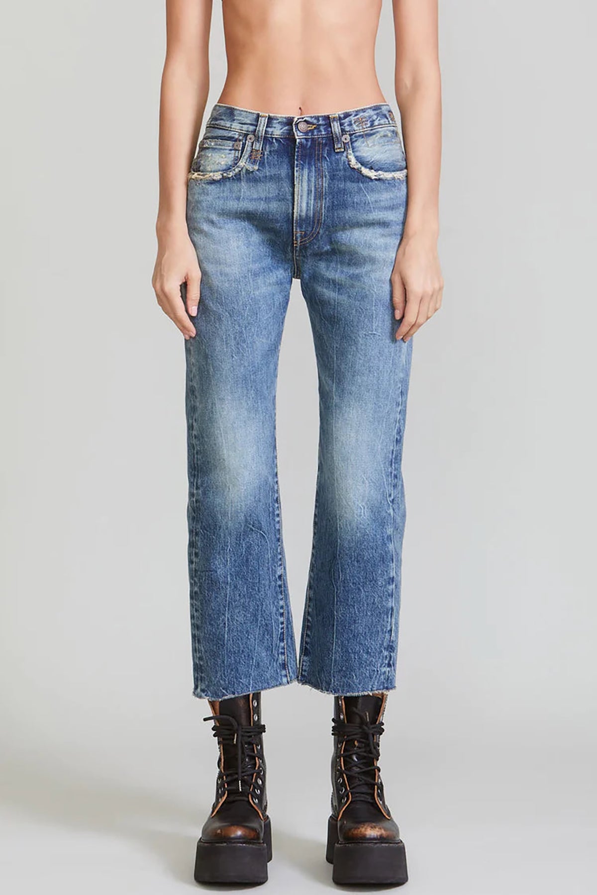 R13 Courtney Slim Jean