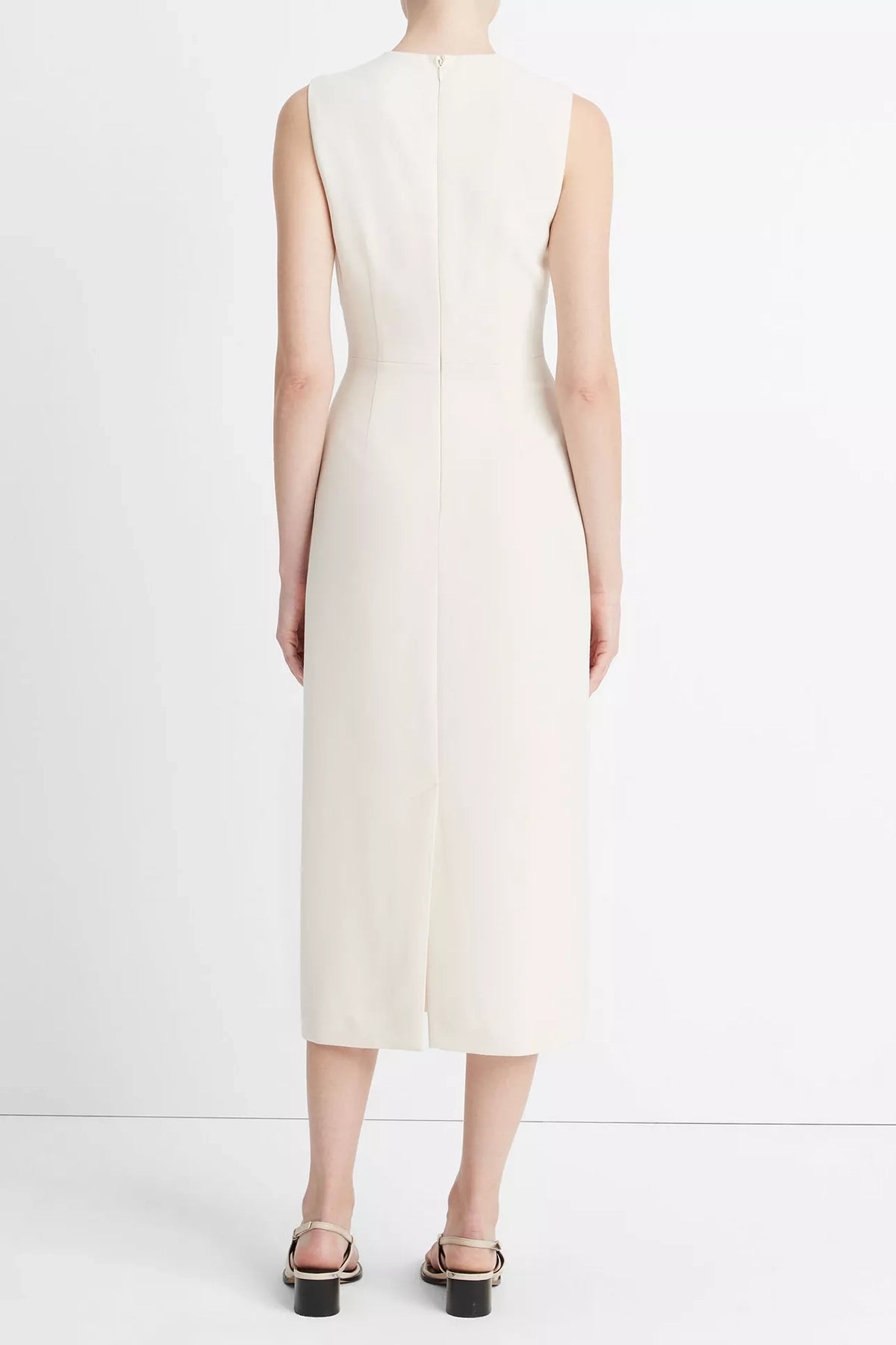 Vince Crew Neck Sheath Dress