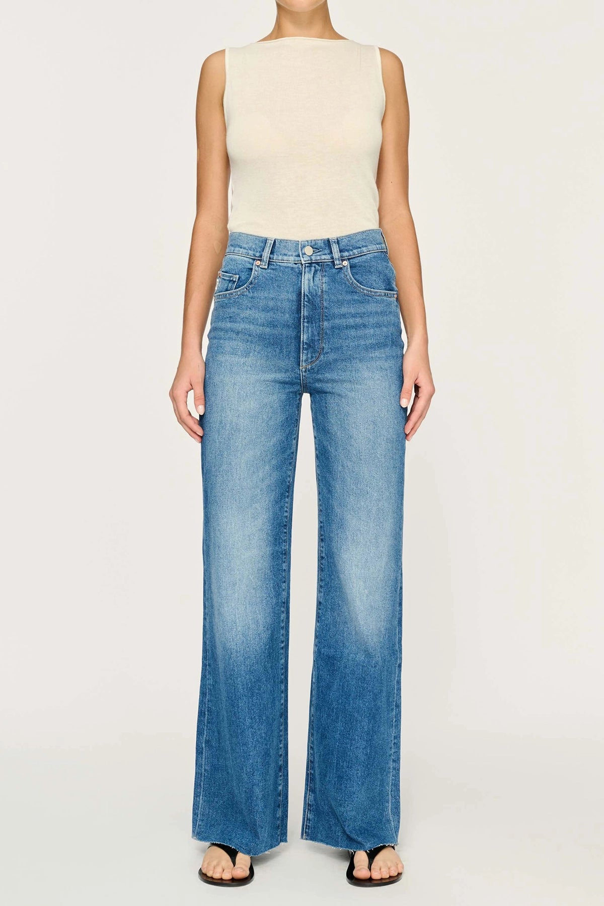 DL1961 Hepburn Wide Leg Vintage Jeans