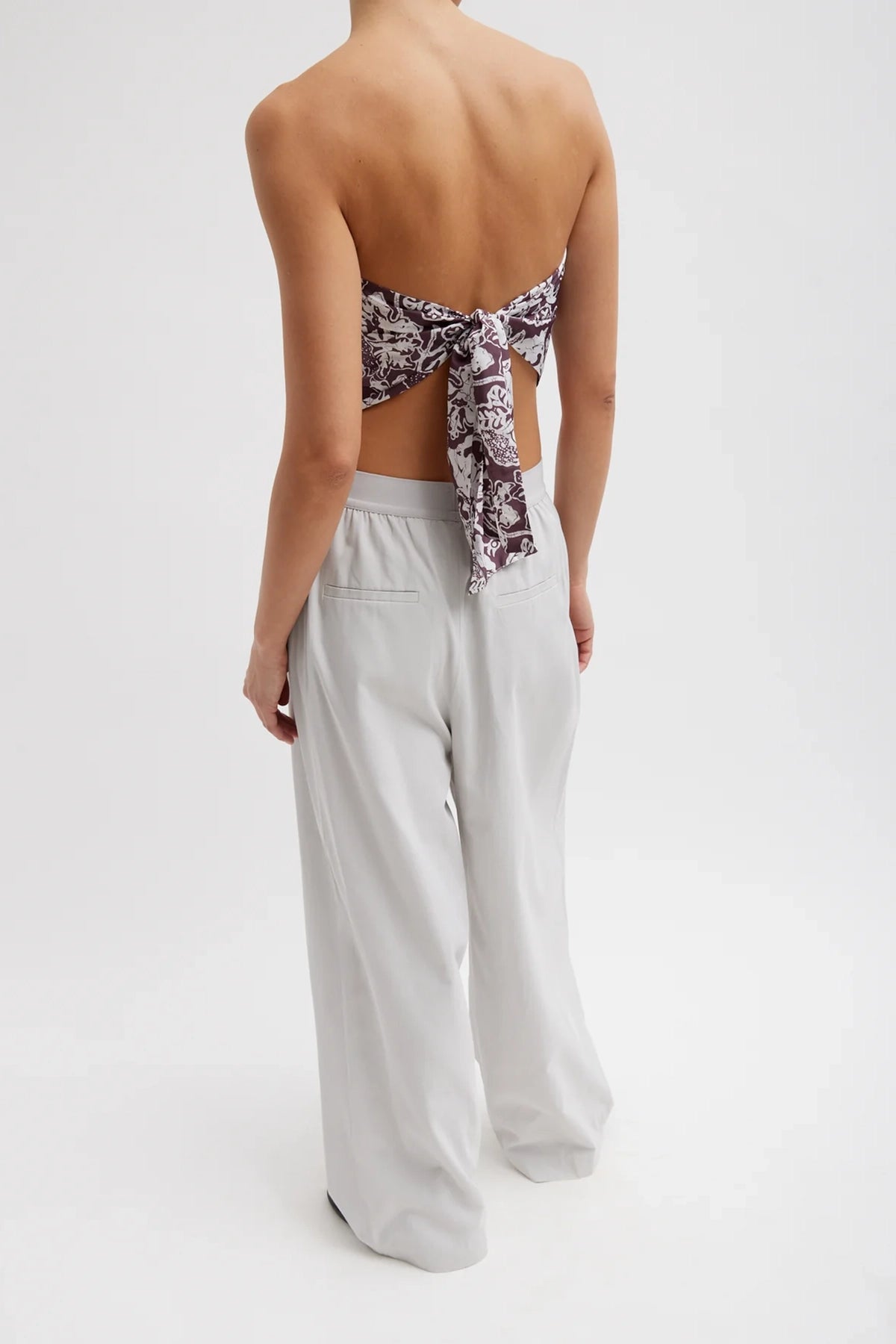 Tibi Drapey Suiting Marit Pullon Pant