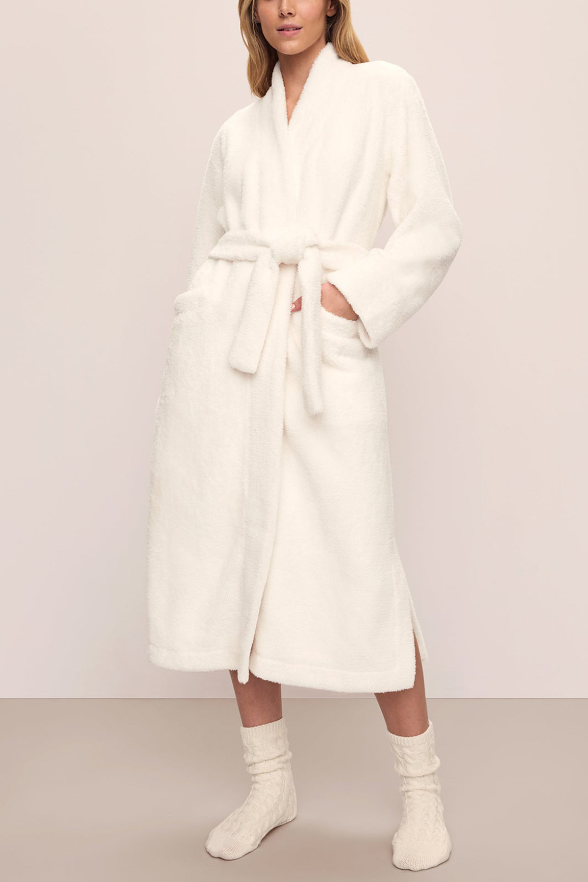 Eberjey Renew Plush Long Robe