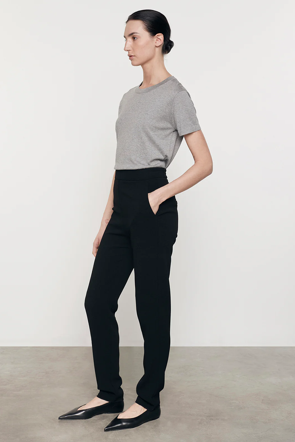 Enza Costa Silk Knit Perfect Tee