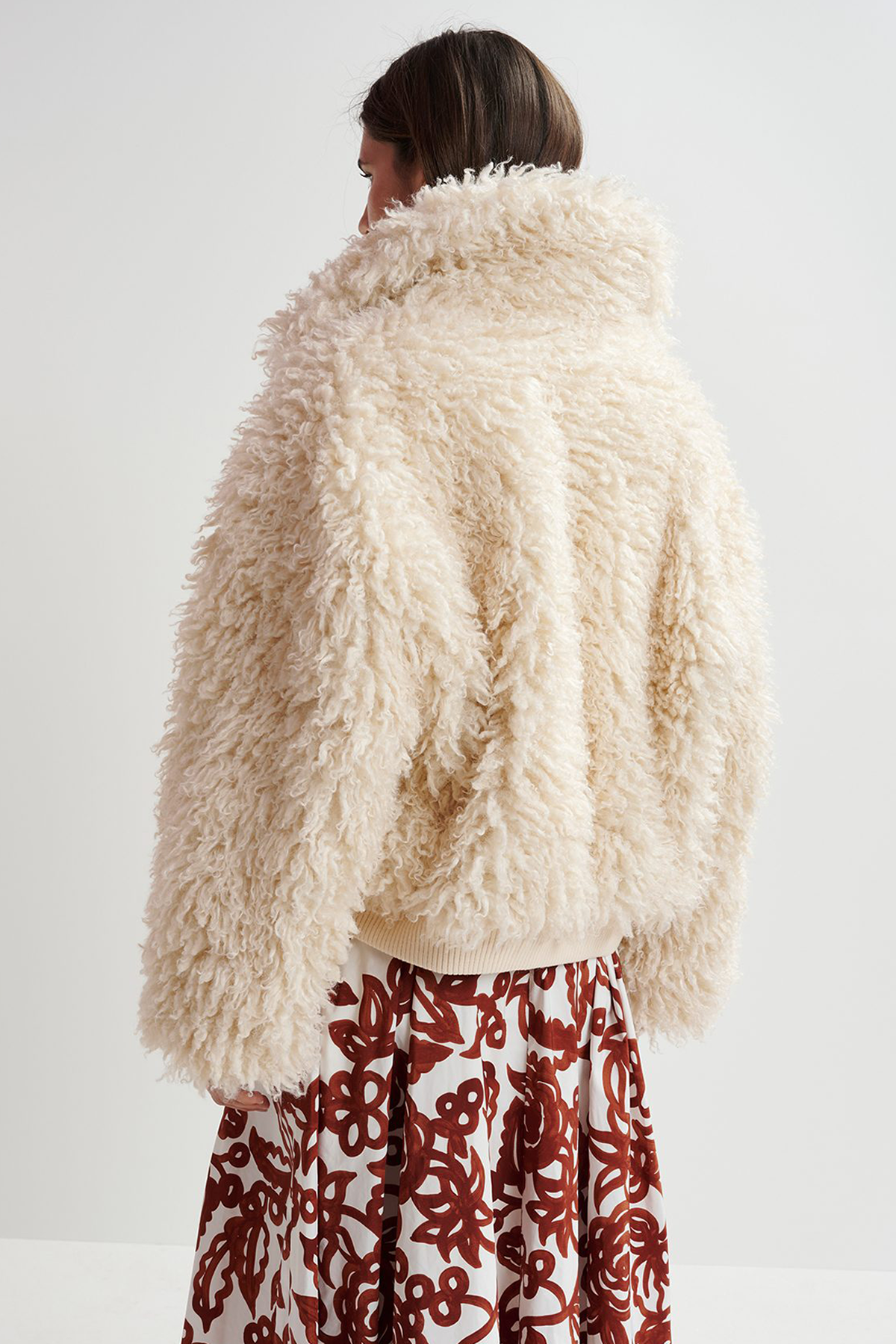 Essentiel Antwerp Genergized Faux Fur Jacket