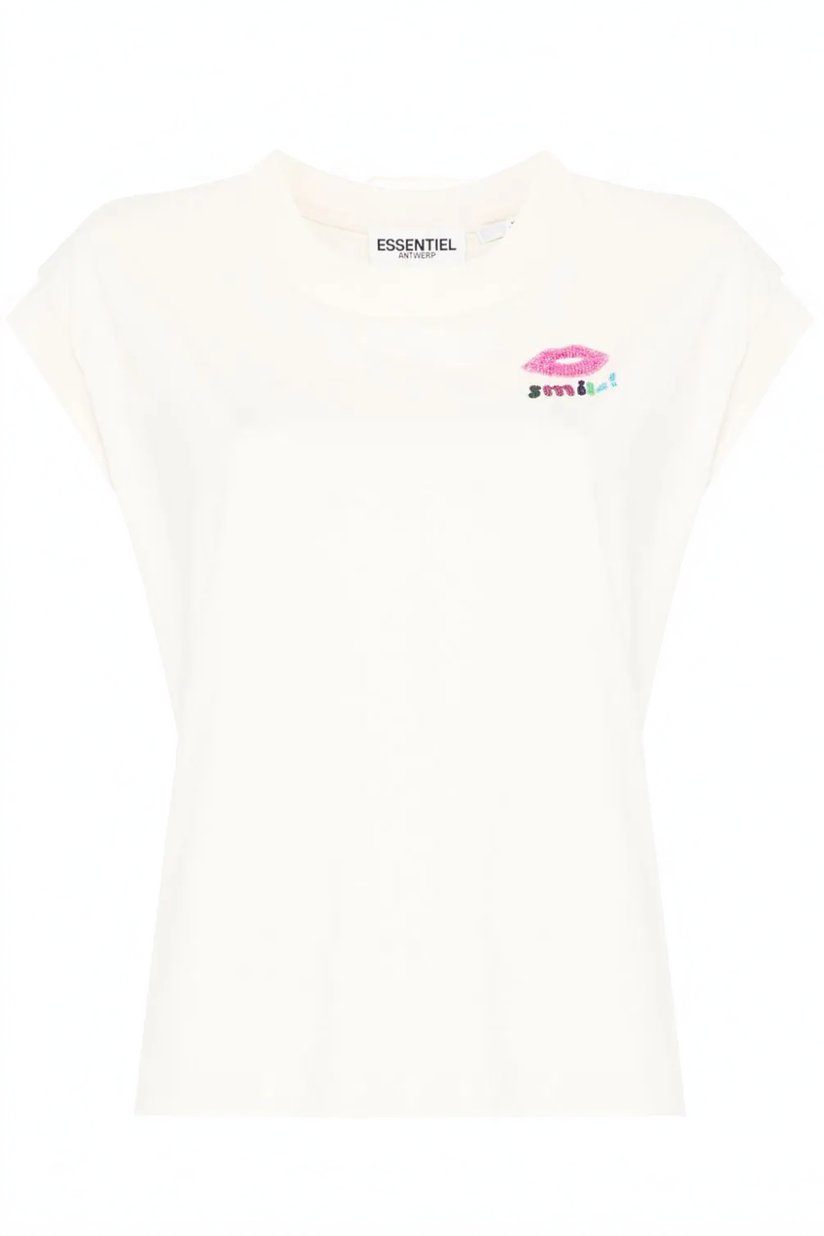 Essentiel Antwerp Glaieul Embroidered T-Shirt