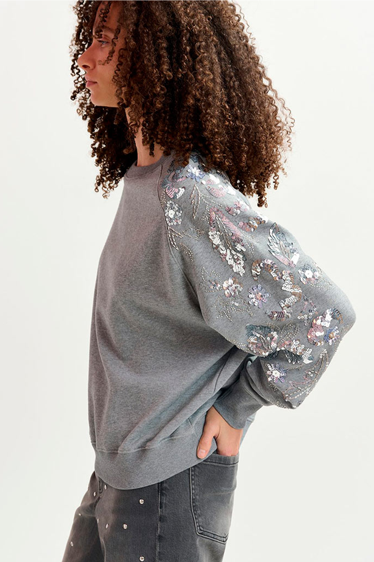 Essentiel Antwerp Guepe Embroidered Sweatshirt