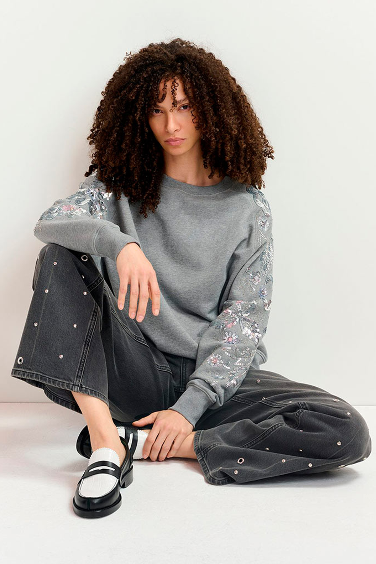 Essentiel Antwerp Guepe Embroidered Sweatshirt