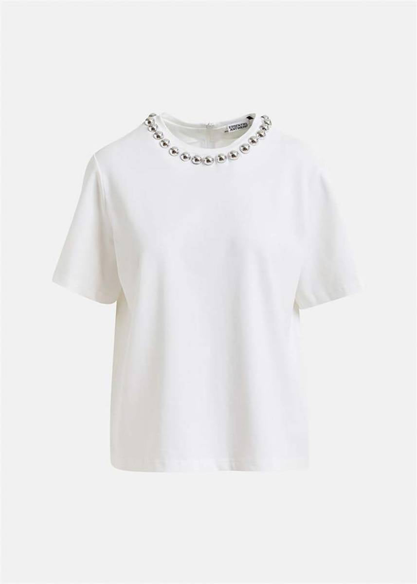 Essentiel Antwerp Intenso Silver Balls T-Shirt