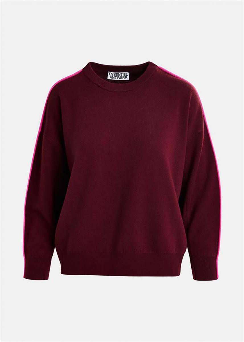 Suéter Iruby de Essentiel Antwerp con detalles en contraste