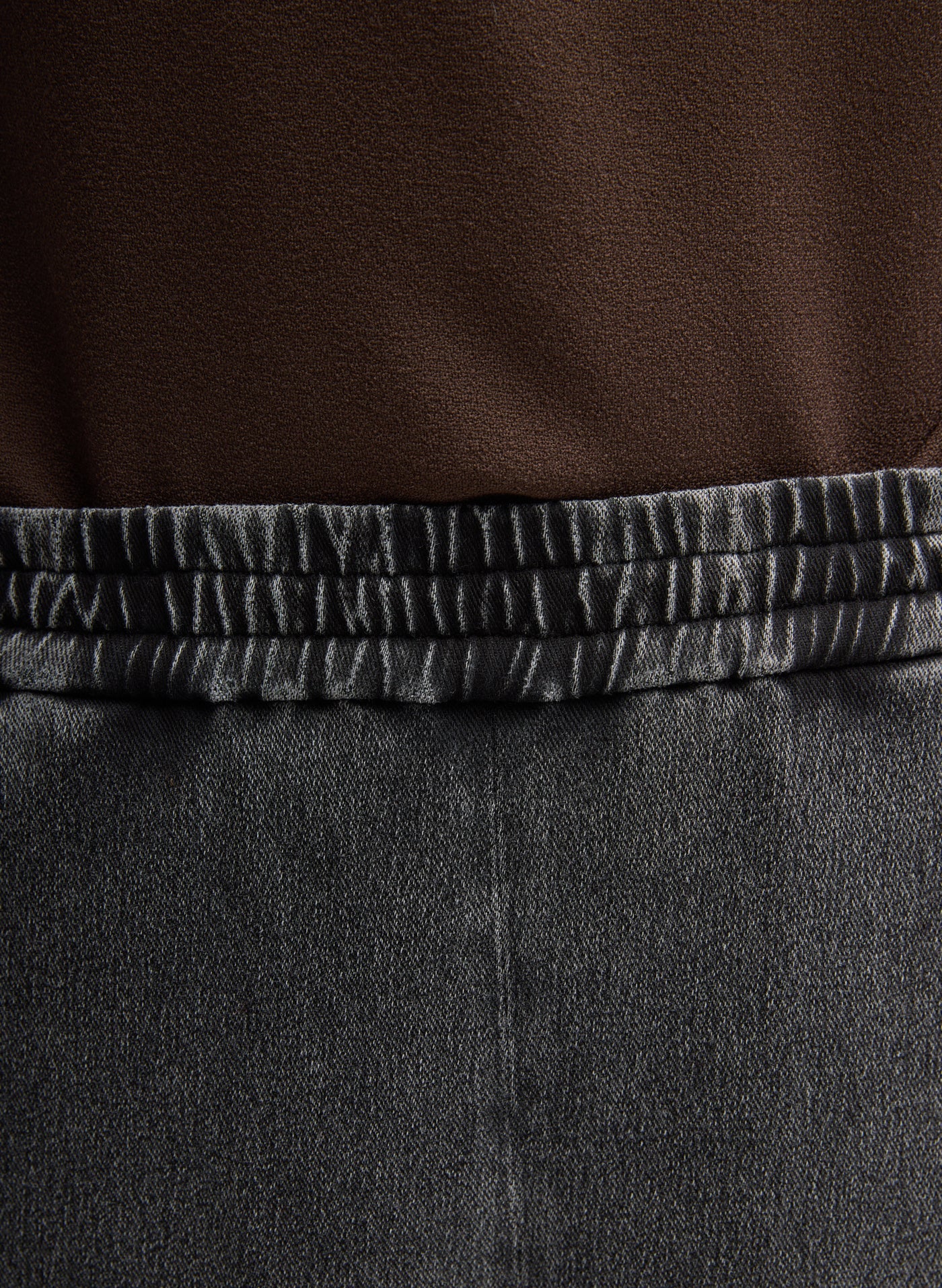 Tibi Stretch Denim Knit Winslow Pant