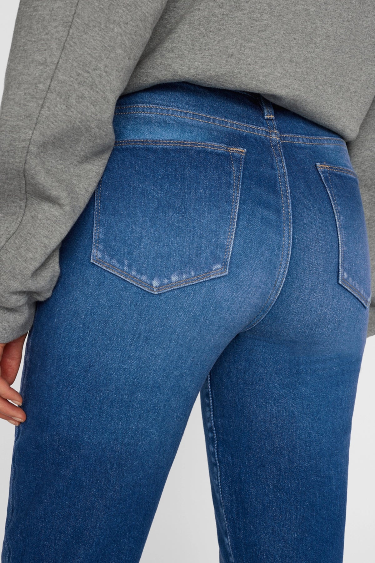 Frame Le Super High Straight Jeans