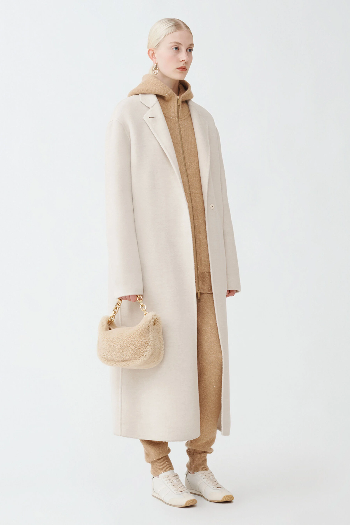 Fabiana Filippi Double Diagonal Coat