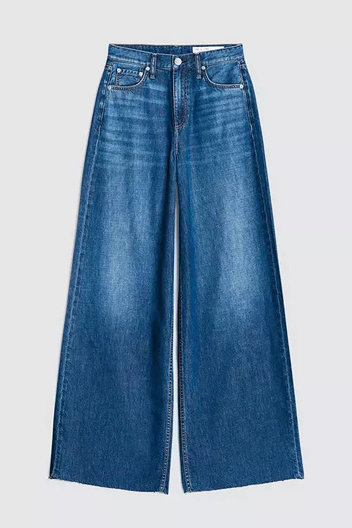 Rag & Bone Featherweight Sofie Wide Leg Jeans