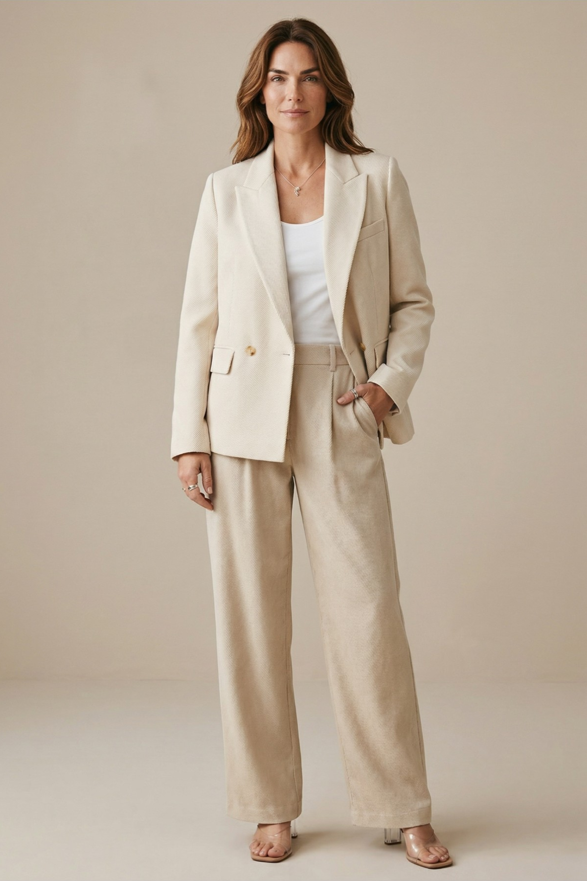 Veste croisée Forte Forte Digonal Structure Couture 