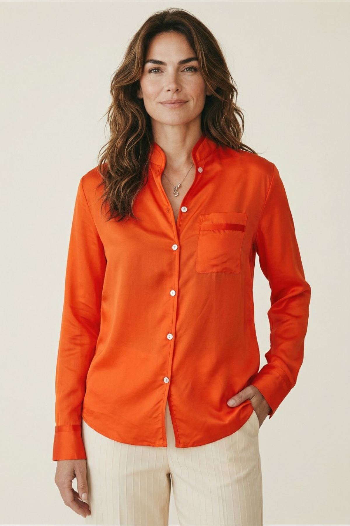 Chemise en soie Forte Forte Habotai 