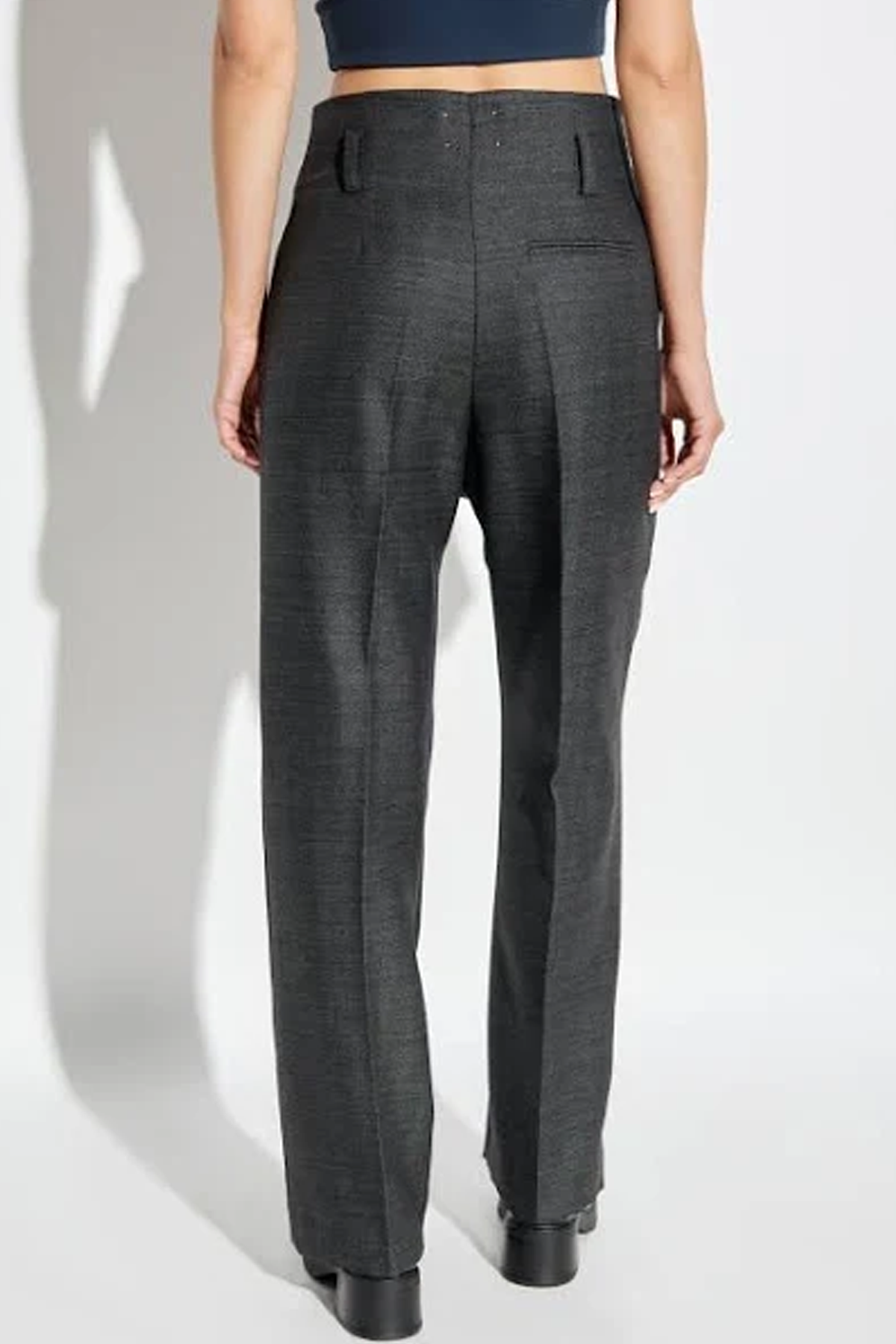 Forte Forte Wool Herringbone Pants