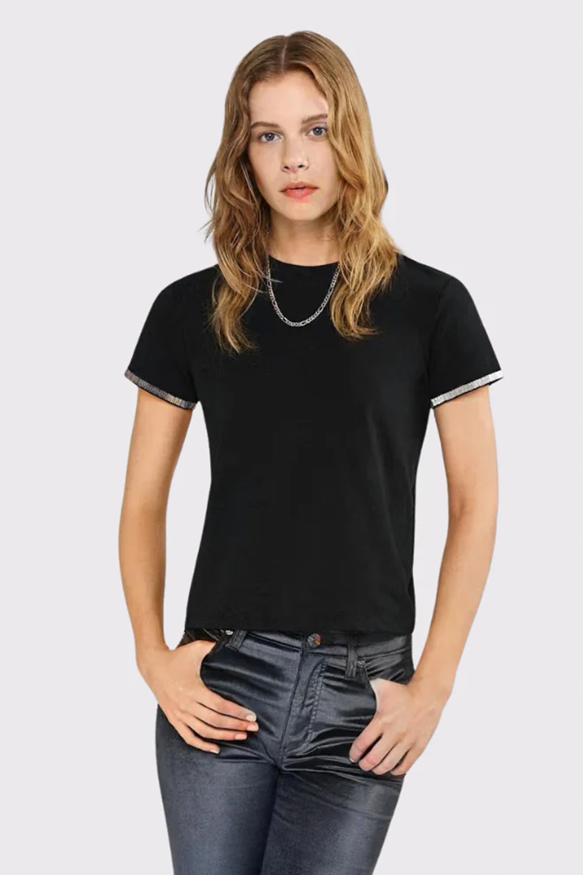 Frame Beaded Tee