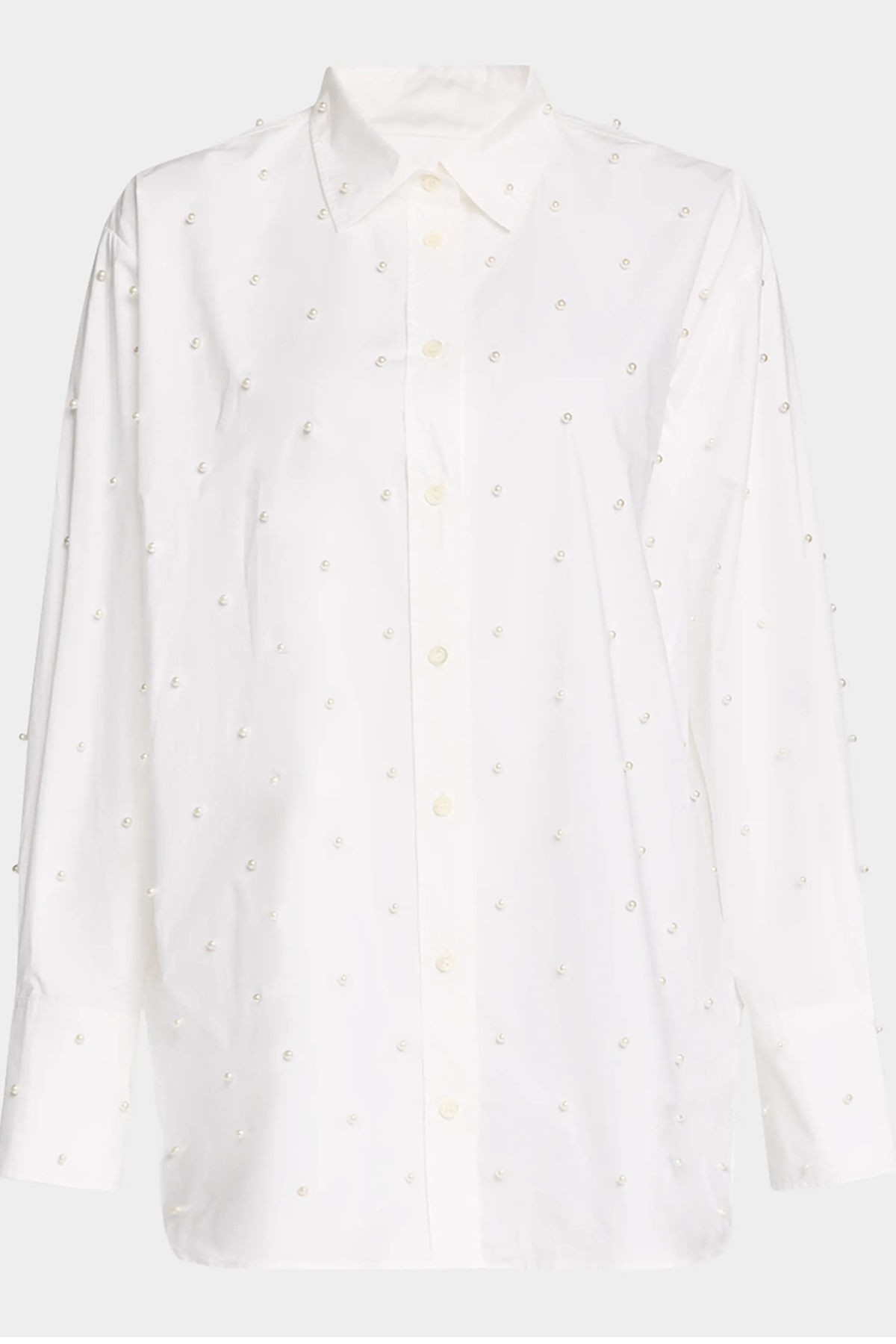 Frame The Oversized Pearl Pocket Shirt